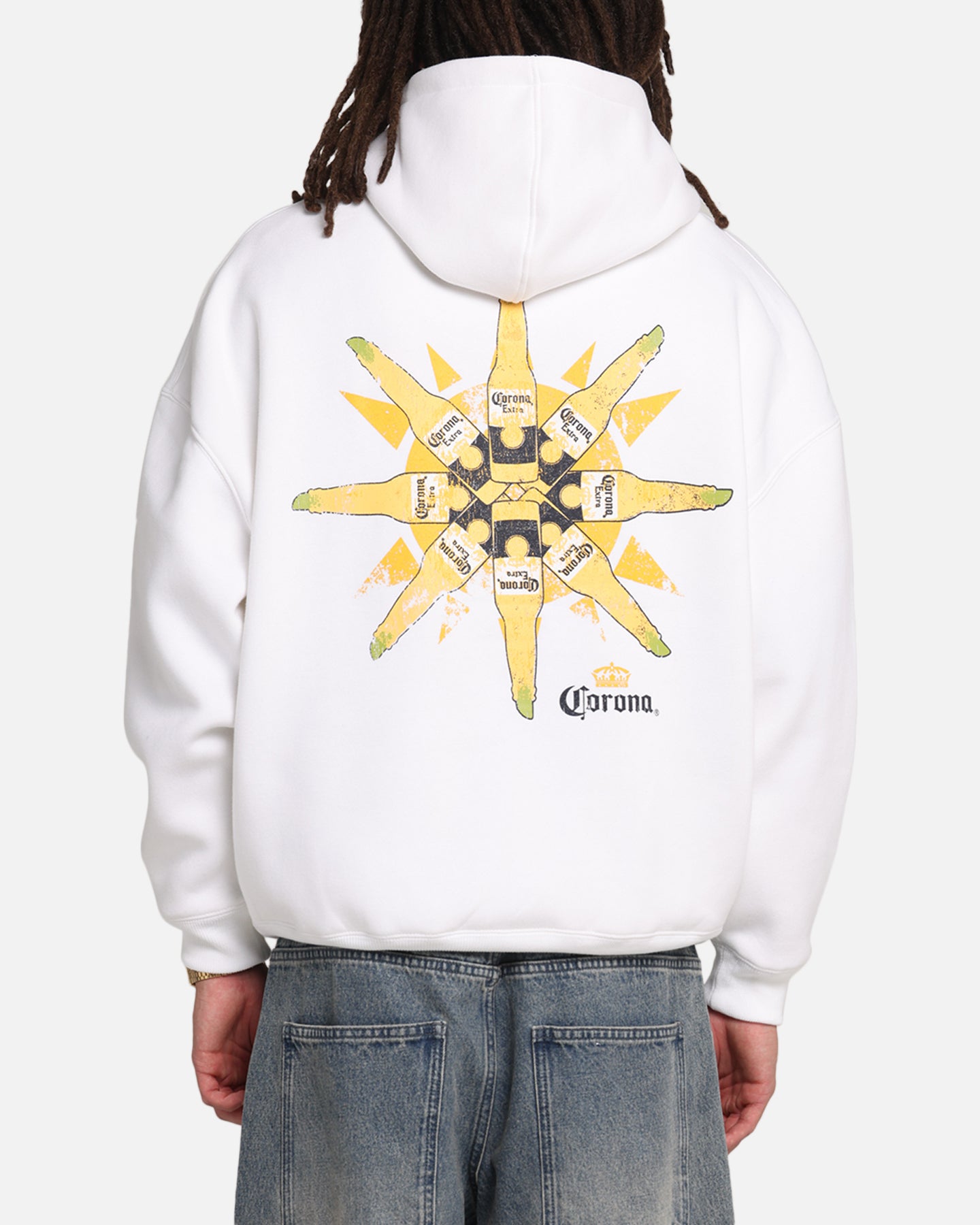 73 Studio Corona Premium Hoodie White - Soft & Comfortable Pullover Hooded Sweatshirt for Men & Women | Perfect for Casual Wear, Gym, Outdoor Activities & Street Style Fashion