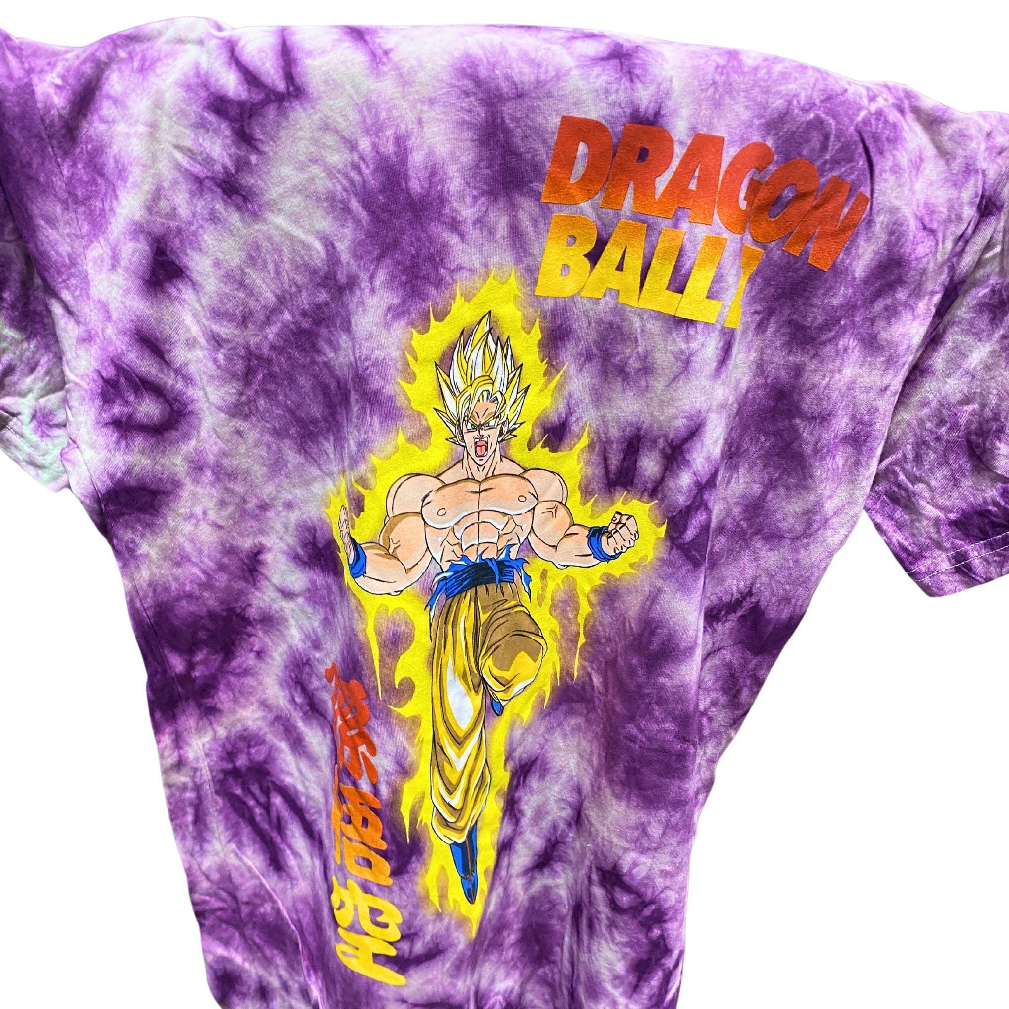 Vibrant Tie Dye T-Shirts Bulk Pack - 100 Pcs Assorted Sizes (Dragon Ball Z & Grateful Dead Designs) - Perfect for Festivals, Concerts, and Themed Parties