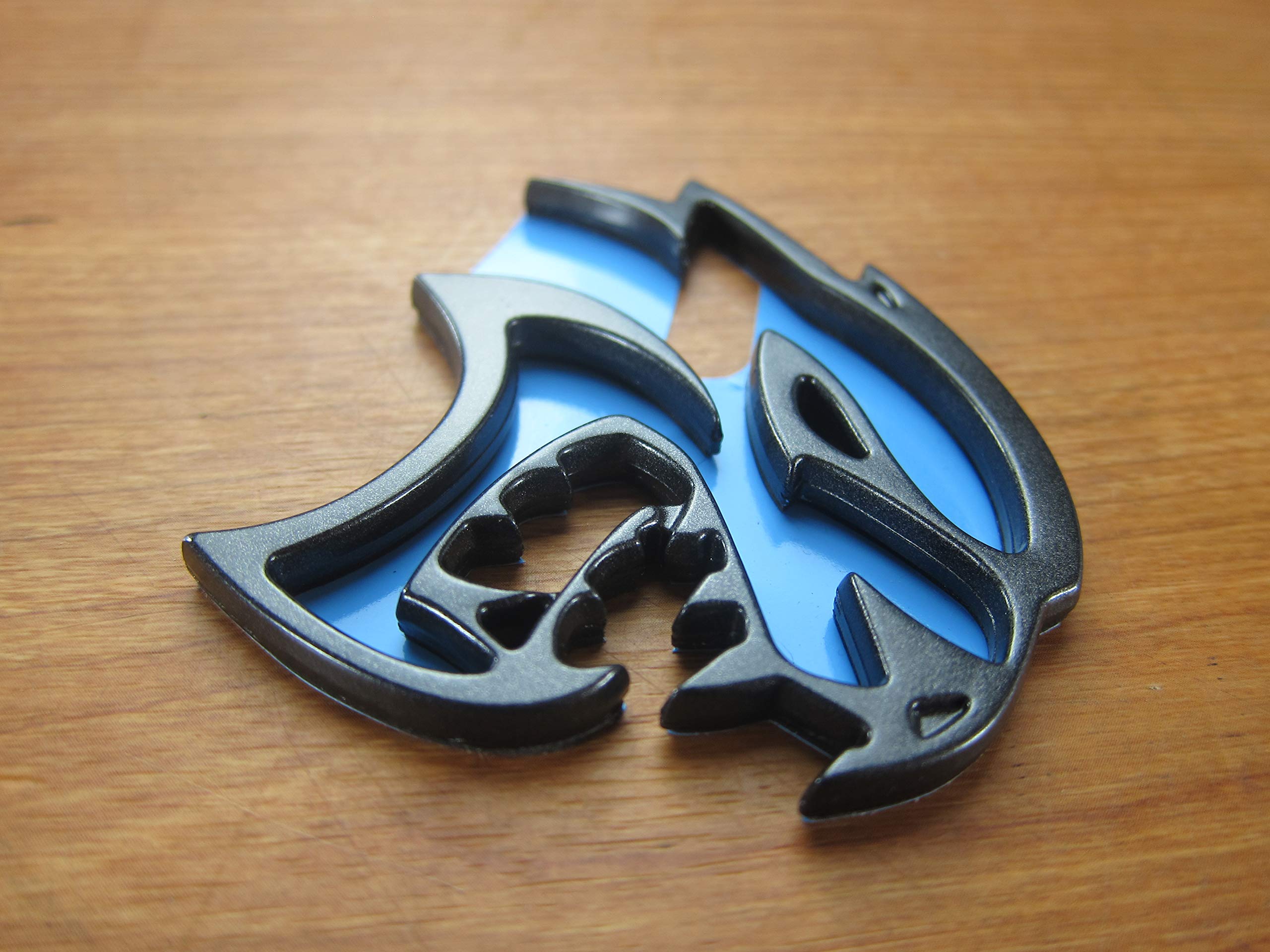 Dodge Charger Challenger SRT Hellcat Front Right Fender Badge Mopar - Replacement Emblem for Muscle Car Enthusiasts (Perfect for Car Shows & Custom Upgrades)