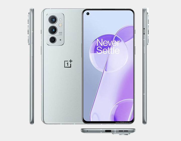 OnePlus 9RT 5G Smartphone 256GB ROM 8GB RAM Dual SIM GSM Unlocked (China Version) - Silver | Fast 5G Connectivity, Snapdragon Processor | Perfect for Gaming, Streaming & Productivity