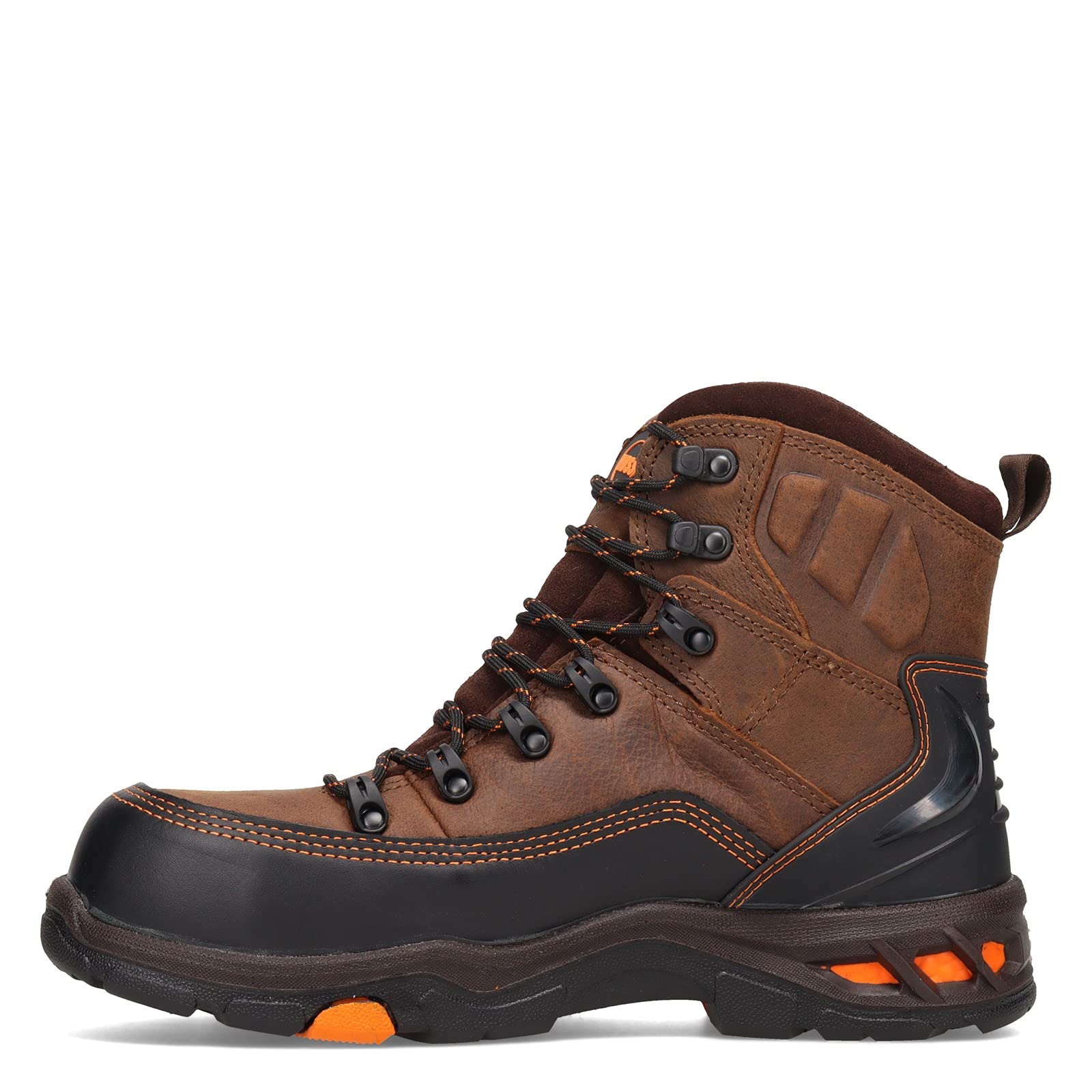Men's Traverse 6-Inch Composite Toe Waterproof Work Boots - Durable Safety Shoes for Construction, Hiking & Outdoor Work