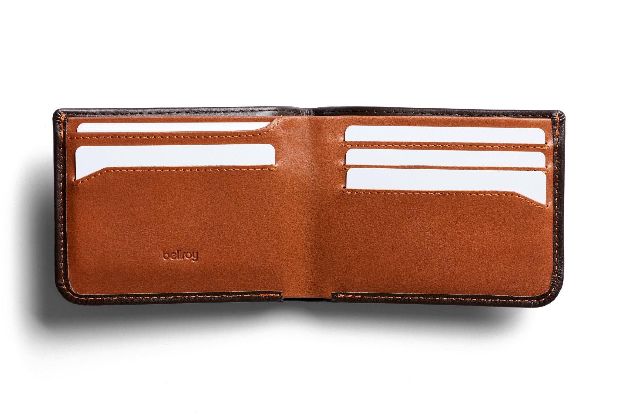 BELLROY Hide & Seek Bi-Fold Wallet for Men - Slim RFID Blocking Leather Wallet with Card Slots & Cash Pocket - Perfect for Everyday Carry, Travel & Minimalist Lifestyle