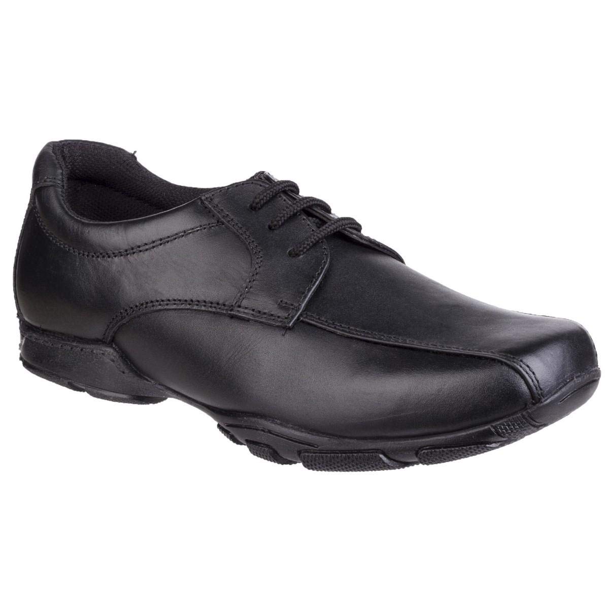 Hush Puppies Boys' Vincente Senior School Uniform Shoes - Comfortable & Durable Dress Shoes for School Uniforms, Perfect for Daily Wear & Formal Occasions