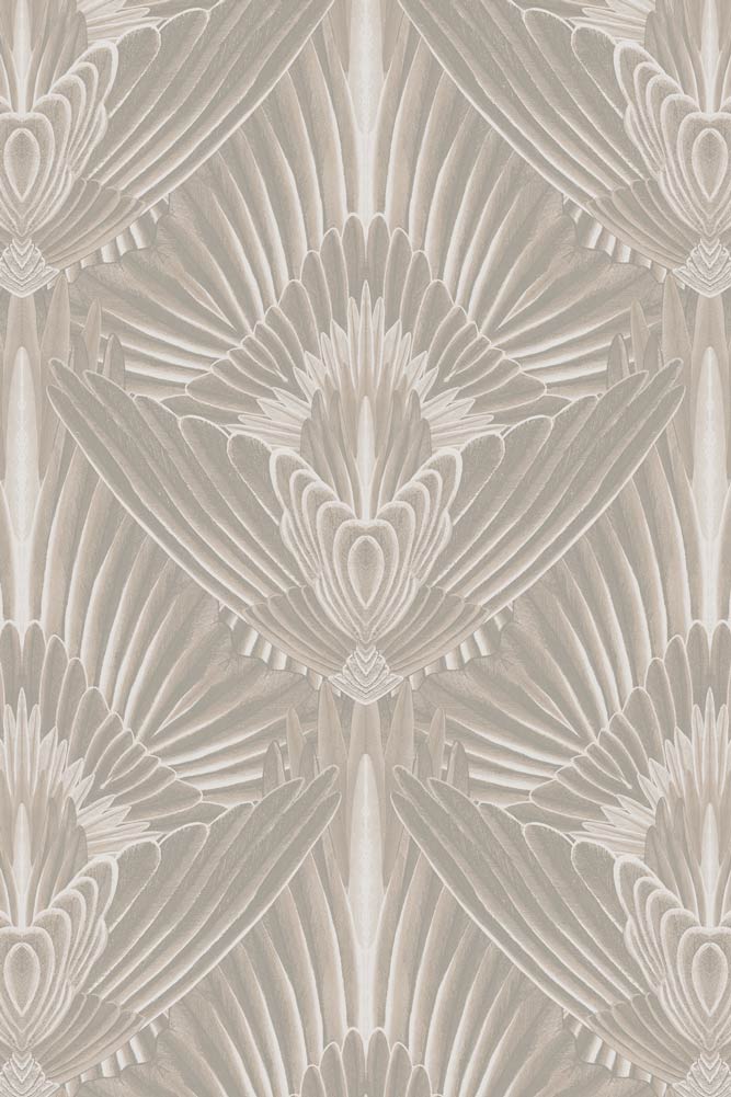 Divine Savages Gershwing Dove Wallpaper - Premium Peel & Stick Wallpaper for Bedroom, Living Room, Nursery | Self-Adhesive Removable Wallpaper for Home Decor