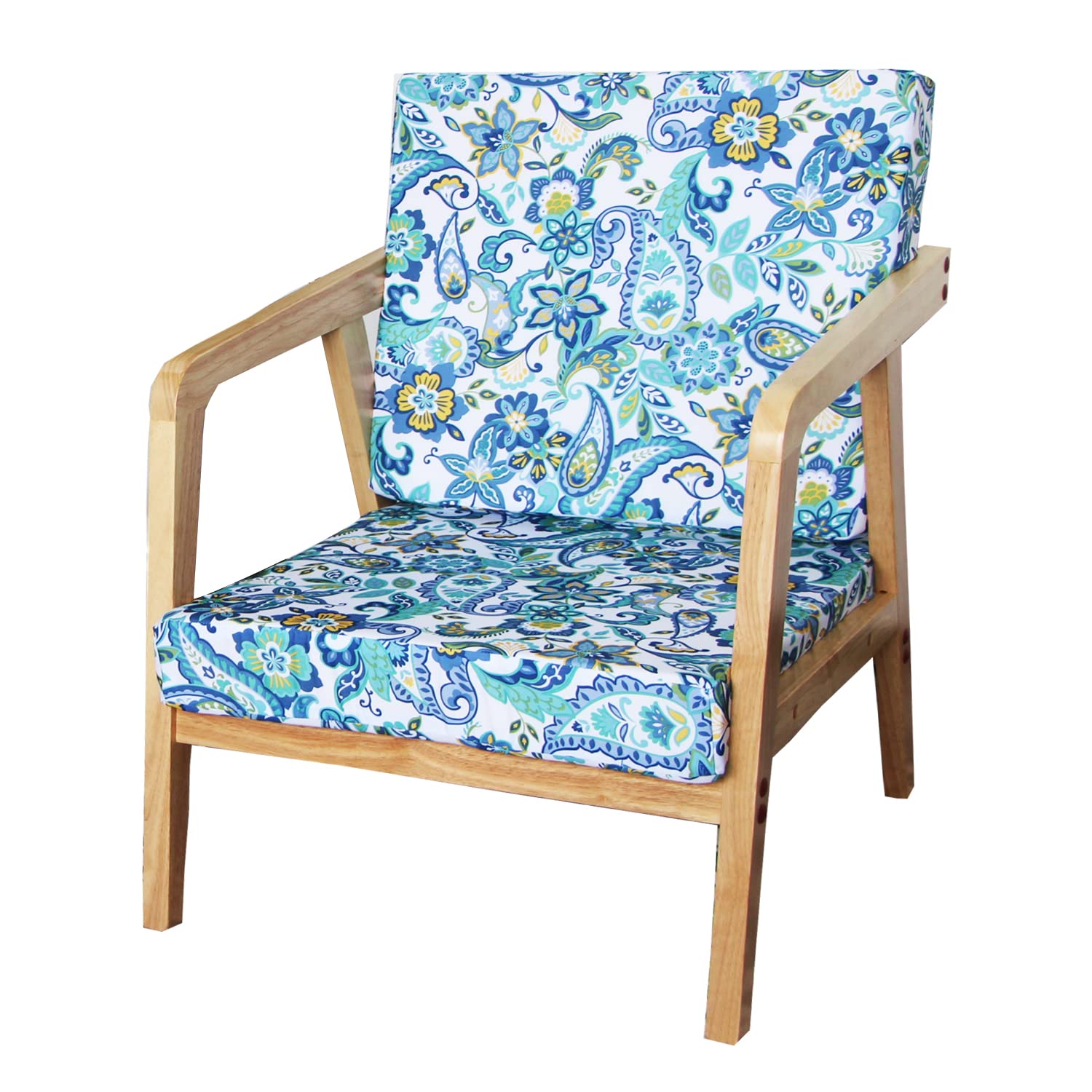 **EHouseHome Washable UV Resistant Patio Chair Seat Cushion Covers - Waterproof Outdoor Furniture Cushion Slipcovers (20