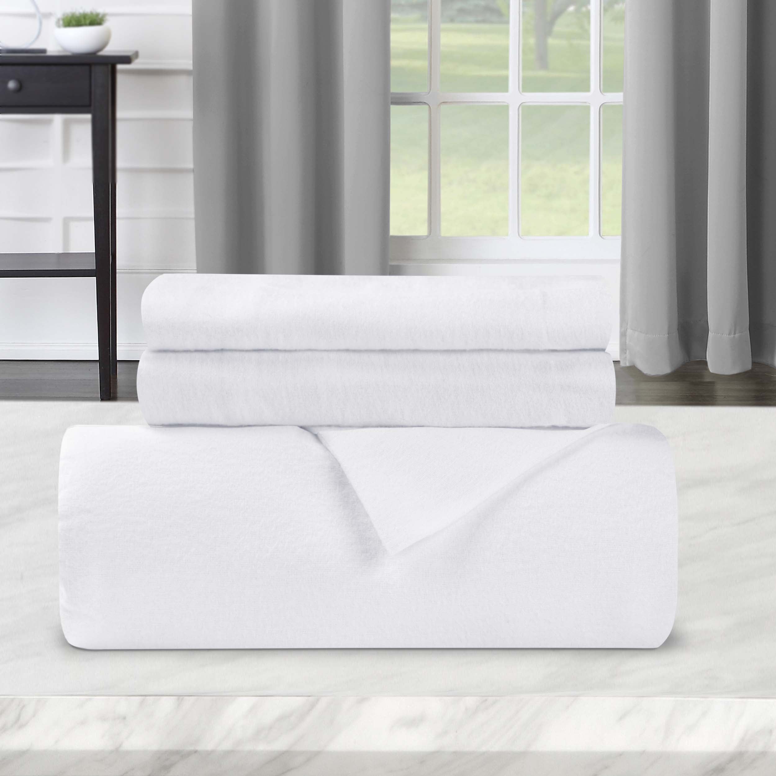 Premium 100% Cotton Flannel Duvet Cover Set - Soft & Cozy Bedding for Winter - Perfect for Master Bedroom, Guest Room & Cold Weather Comfort