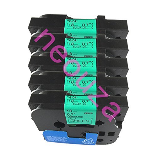 Tze-d41 Black on Gren Fluorescent