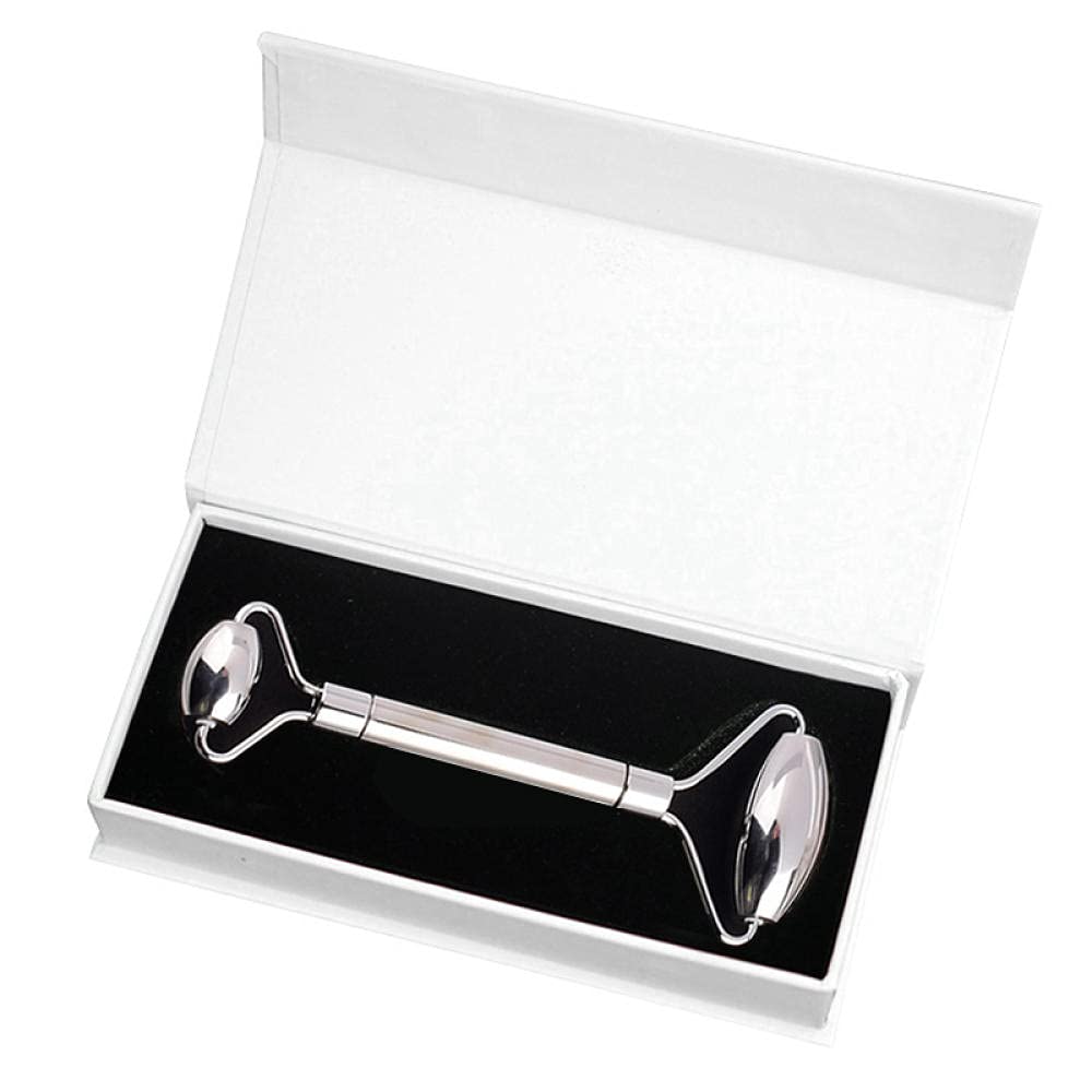 Premium Stainless Steel Gua Sha Massage Tool - Facial & Body Scraper for Skin Care, Lymphatic Drainage & Slimming - Includes Storage Box | Perfect for Home Spa, Self-Care & Beauty Routine