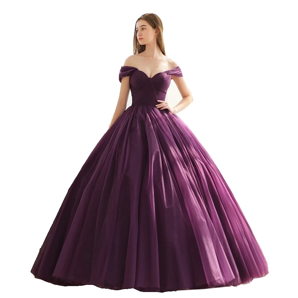 Elegant Aiyue Yishen Women's Backless Tulle Quinceanera Dress with Heart-Shaped Collar - Perfect for Prom, Sweet 16, Homecoming & Formal Evening Events
