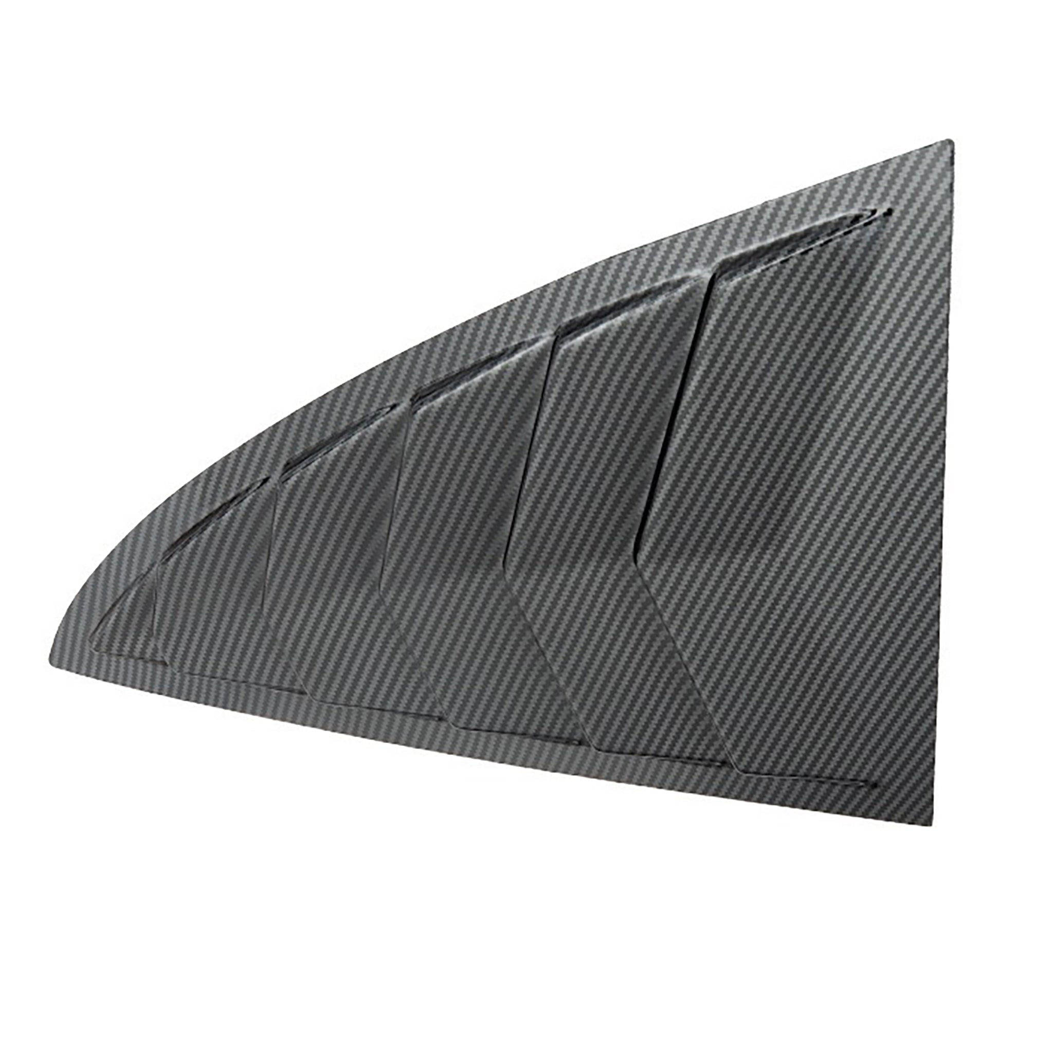 High-Performance Racing Style Rear Side Window Louvers for Tesla Model 3 (2017-2024) - Enhance Style & Reduce Glare for Daily Driving & Car Shows