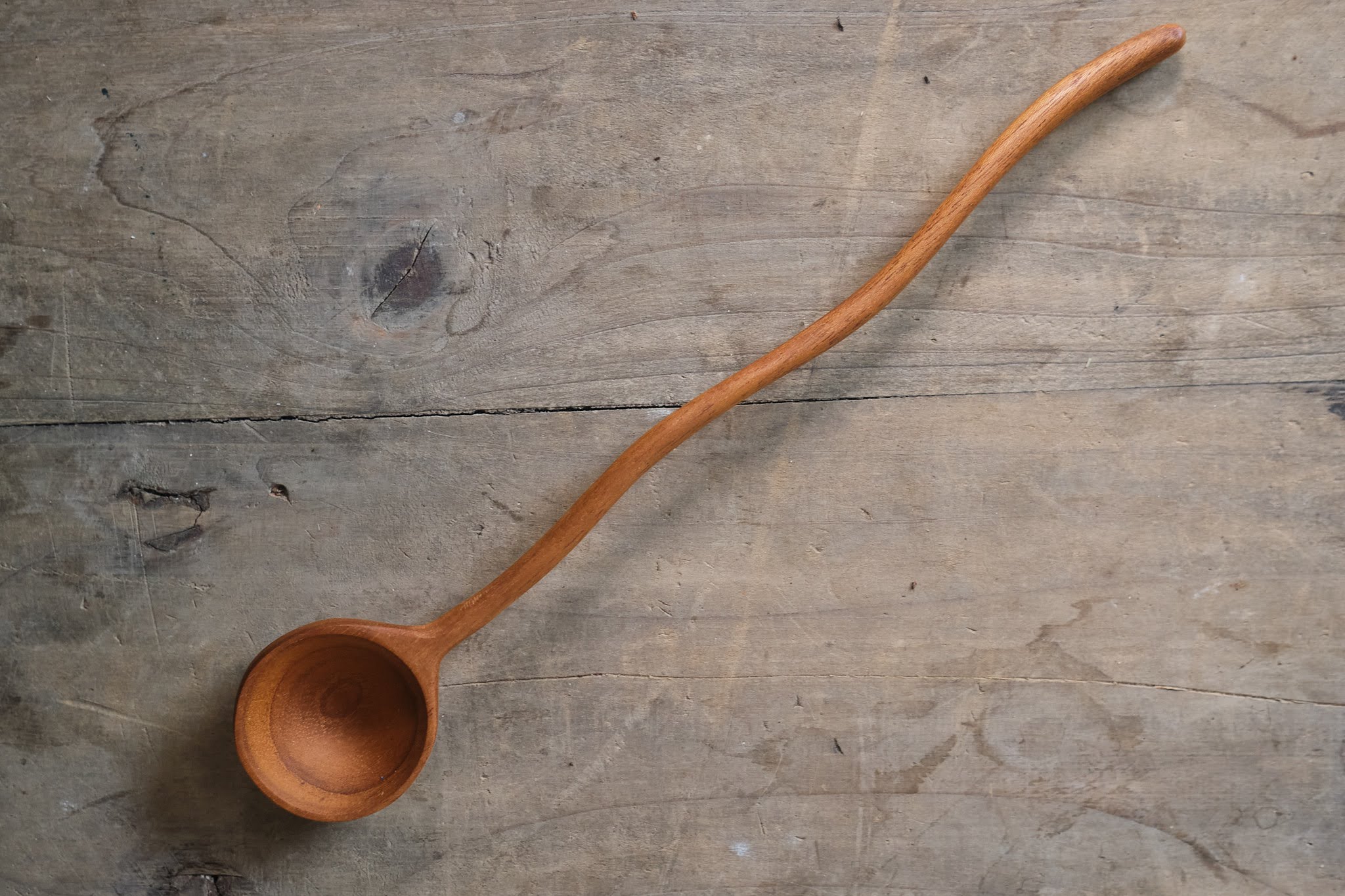 Handcrafted Teak Wood Spoon - Durable & Eco-Friendly Kitchen Utensil for Cooking, Serving & Salad Tossing