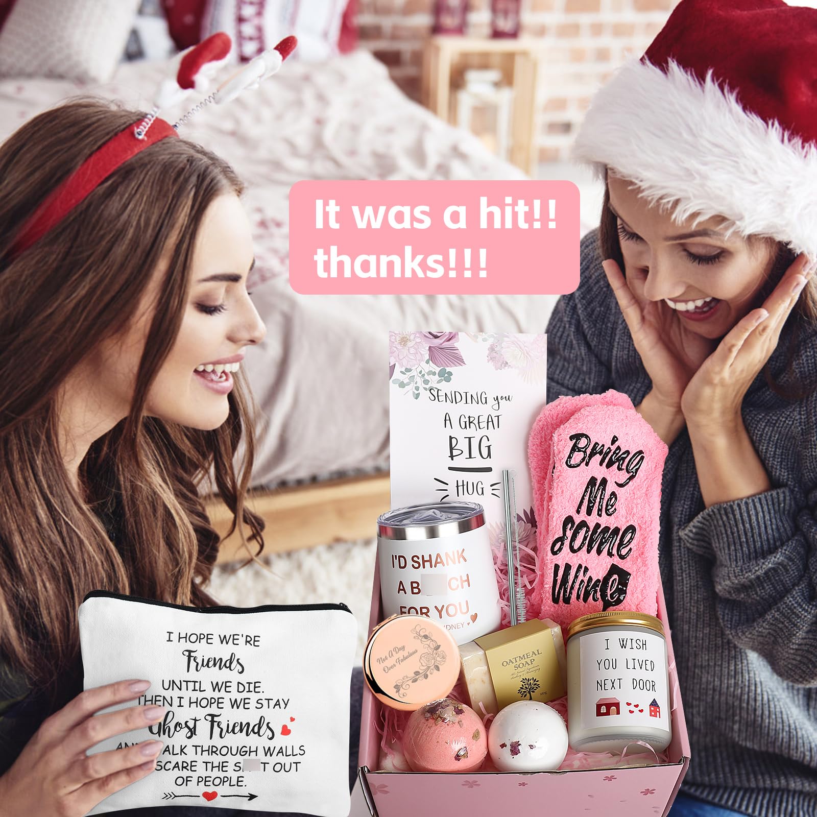Best Birthday Gifts for Women - Thoughtful Presents for Best Friends, BFFs & Female Friends | Funny & Meaningful Friendship Gifts | Perfect for Mother's Day, Galentine's Day & Special Occasions