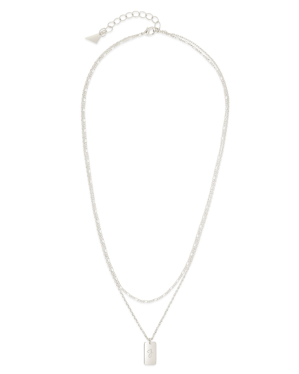 Layered Chain Necklace for Women - Initial Pendant Necklace, Dainty Gold & Silver Jewelry Gift for Her - Perfect for Everyday Wear, Date Night & Special Occasions