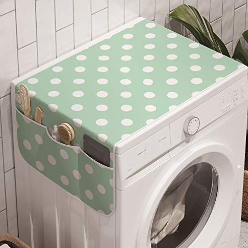 Almond Green and White