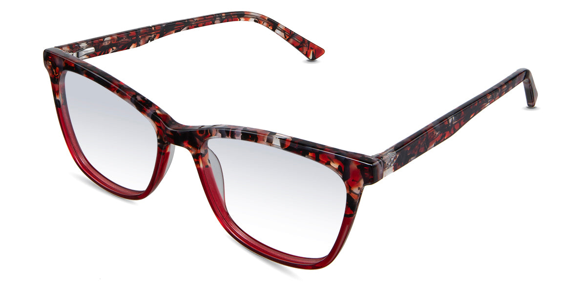Paisley Print Women's Prescription Tinted Glasses - Stylish & UV Protection for Outdoor Activities, Driving, and Fashion Accessories