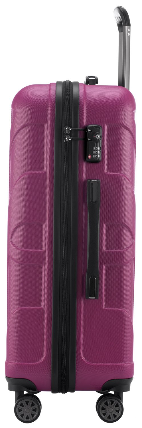 Suitline 3-Piece Pink Luggage Set - Lightweight Spinner Suitcases for Women & Men, Perfect for Travel, Business Trips & Vacations