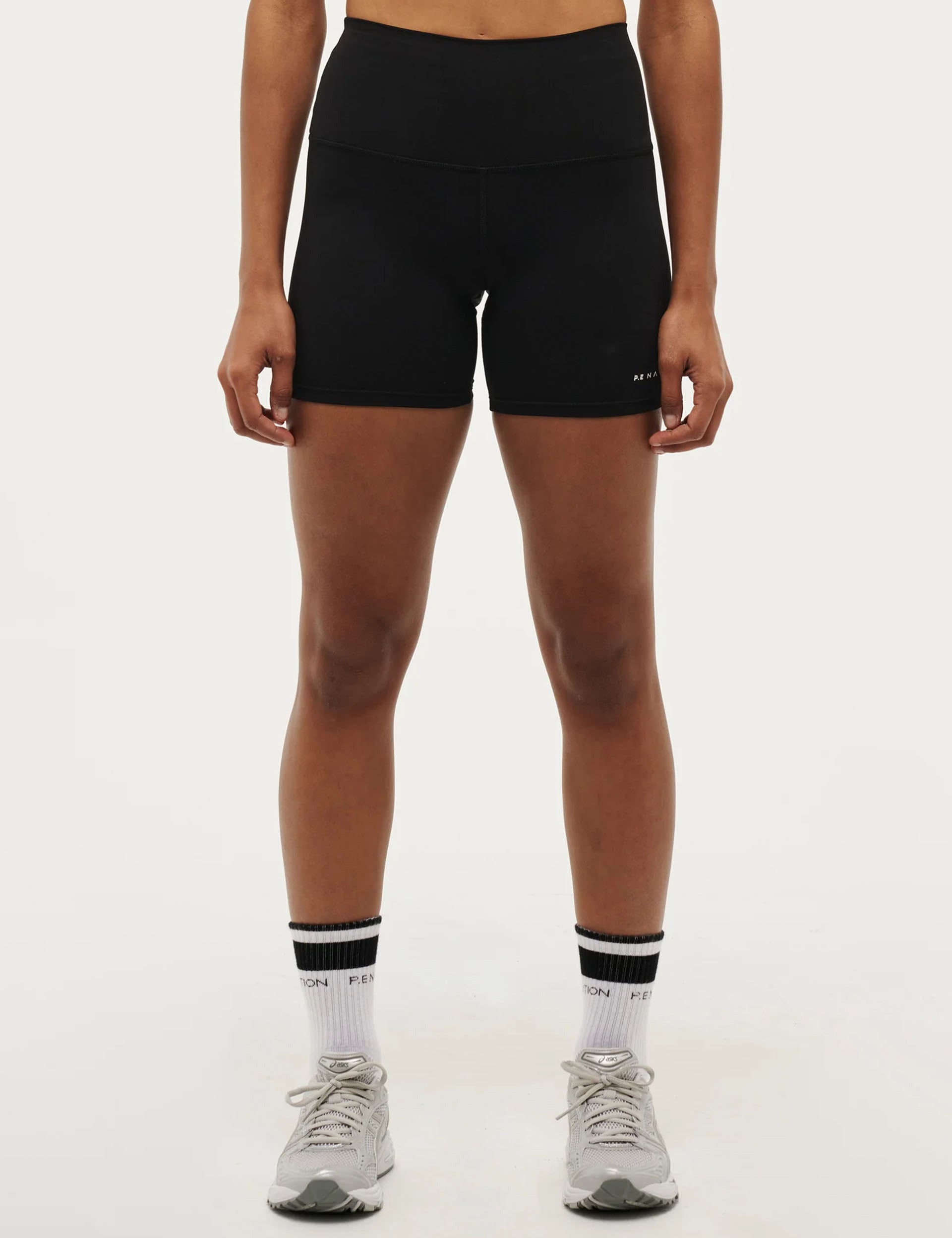 Frequency 5 Bike Shorts - Black Cycling Shorts for Men & Women | Perfect for Road Biking, Mountain Biking & Indoor Cycling Workouts