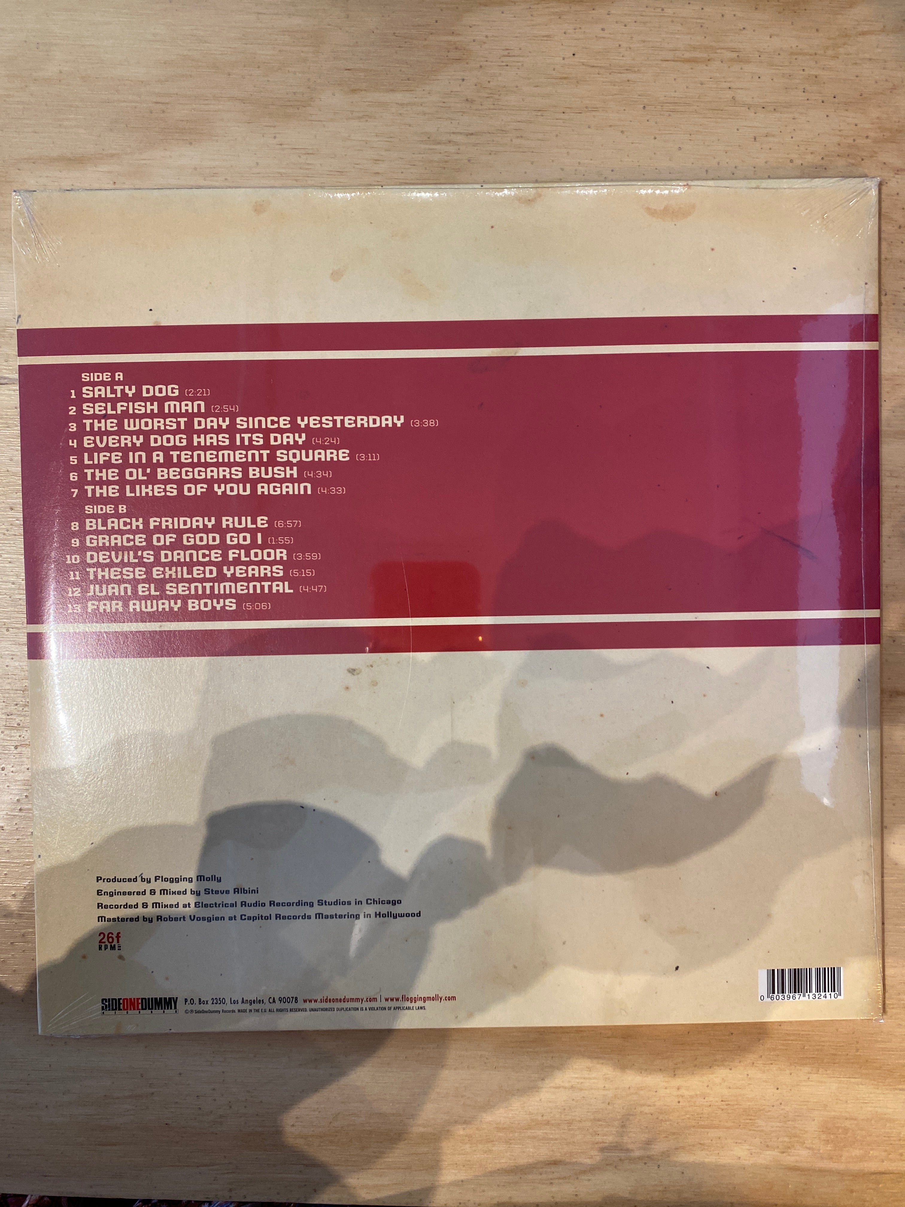 Flogging Molly Swagger Vinyl LP Record - Punk Rock Music for Home, Parties & Collectors | Perfect for Vinyl Enthusiasts & Music Lovers