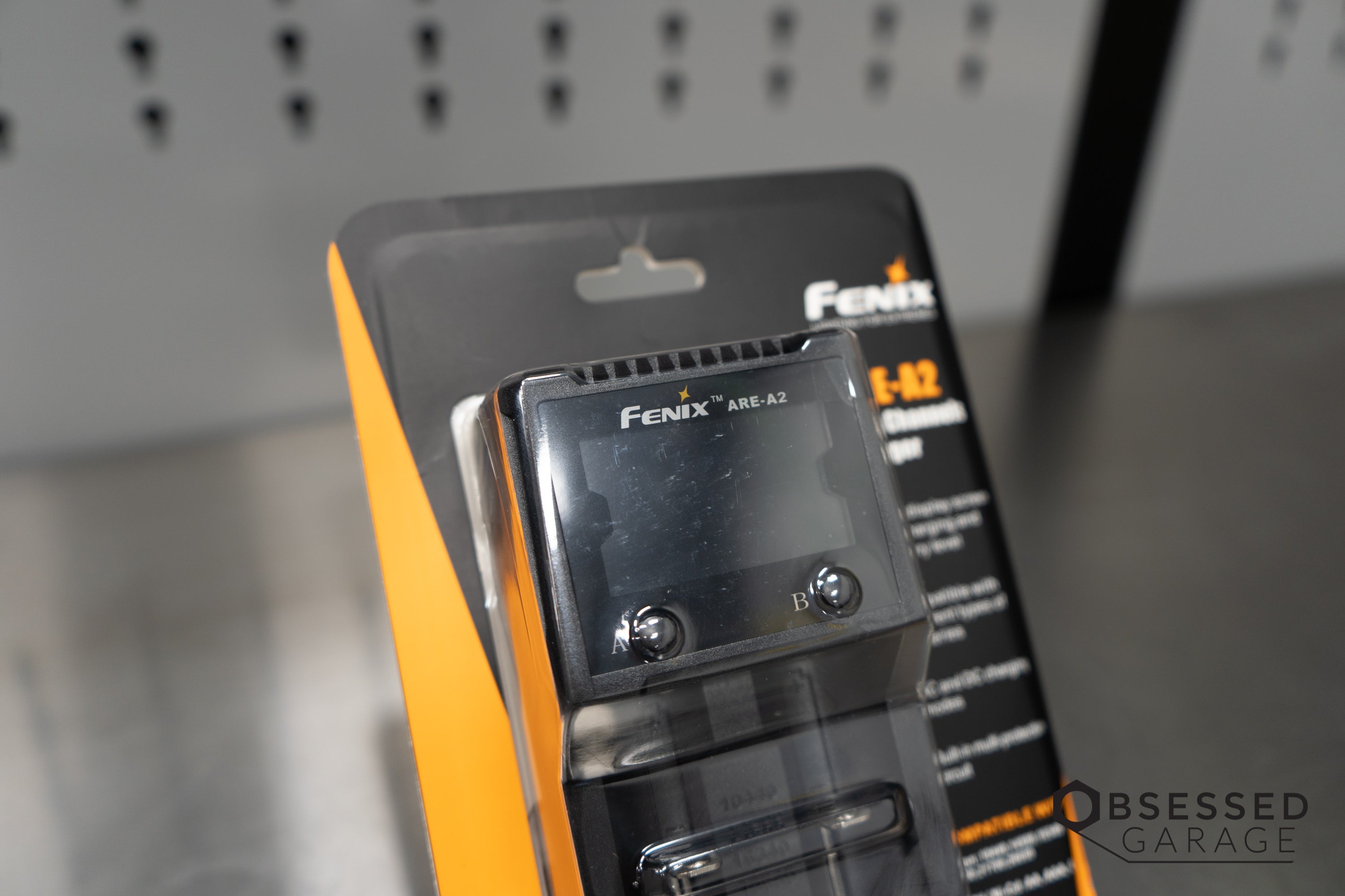 Fenix ARE A2 Smart Battery Charger for AA AAA NiMH NiCd - Fast Charging with LCD Display | Perfect for Home, Office, and Travel Use