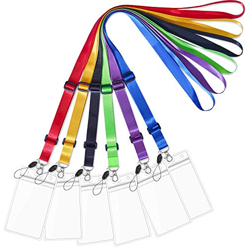 6 Pack-lanyard With Badge Holder