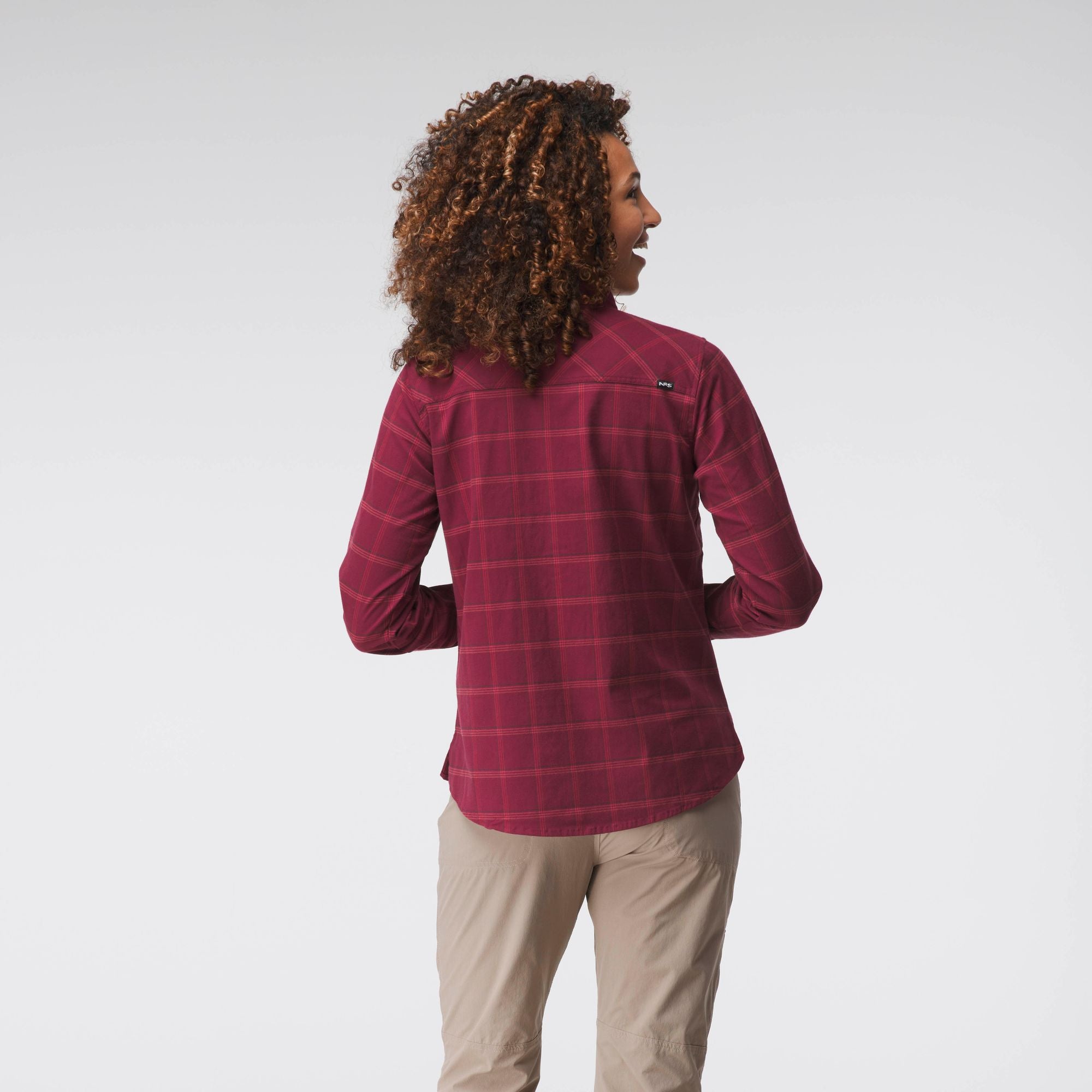 Women's Campfire Flannel Shirt - Soft & Cozy Plaid Button-Up for Outdoor Adventures, Camping & Fall Fashion
