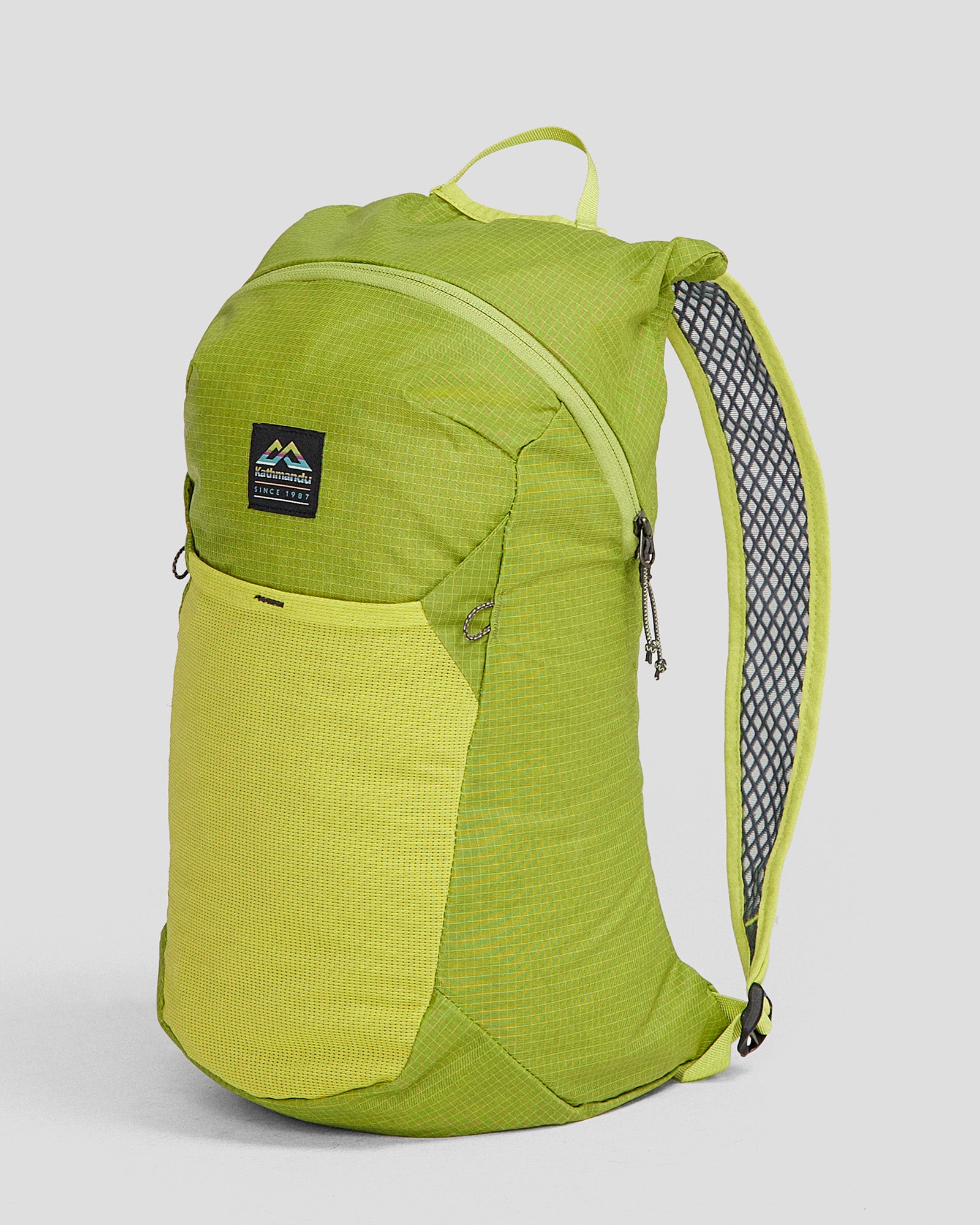 Pack&Go Travel Backpack - Waterproof & Lightweight Hiking Backpack for Men & Women - Bright Moss Green - Perfect for Camping, Hiking & Outdoor Adventures