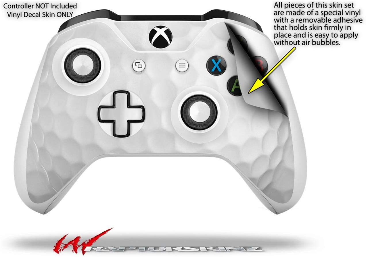 XBOX One S/X Controller Vinyl Skin Wrap - Golf Ball Design for Gaming