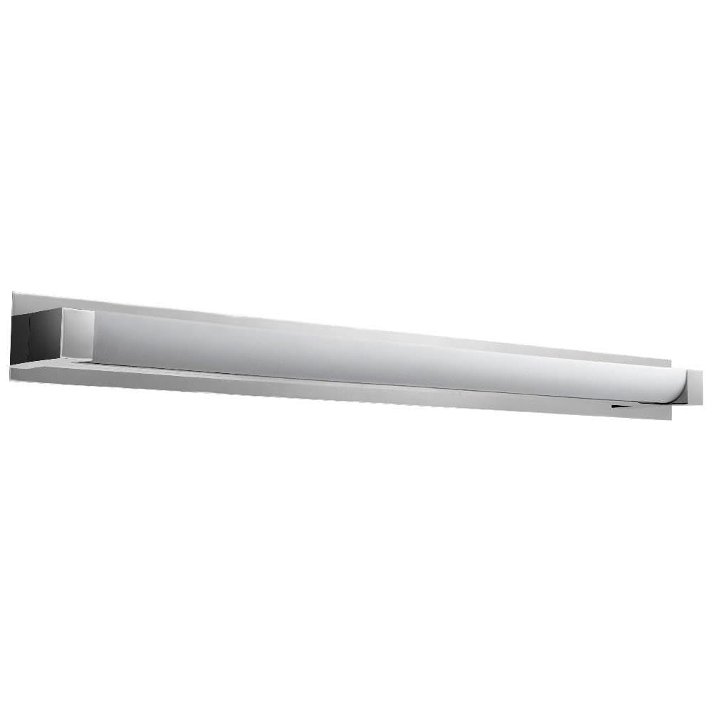 Balance Collection Polished Nickel LED Vanity Mirror - Modern Contemporary Bathroom Makeup Mirror with Bright Adjustable Lighting for Dressing Table & Beauty Room