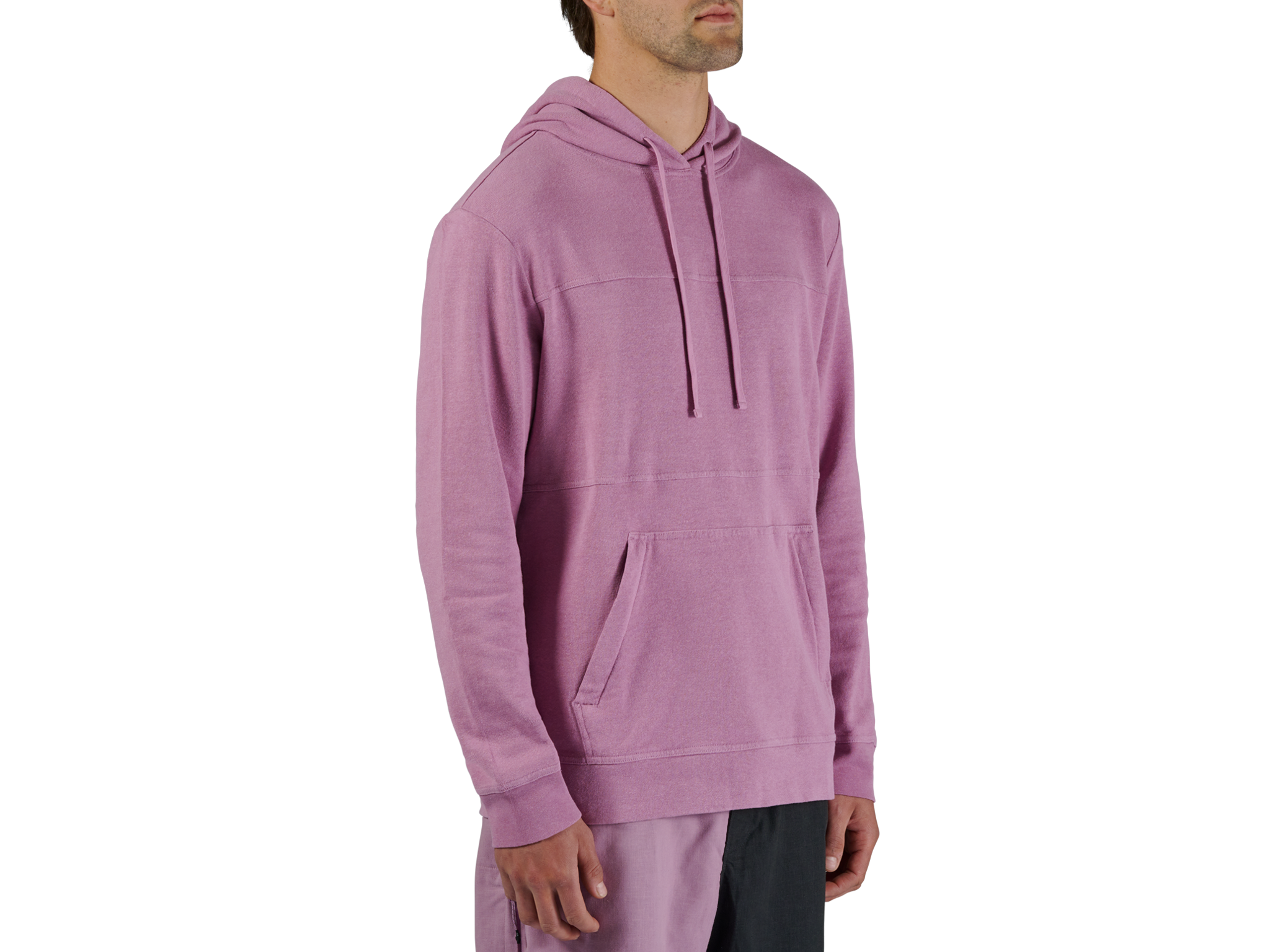 Sunset Hemp Hoodie for Men | Eco-Friendly Organic Cotton Pullover | Casual Streetwear & Outdoor Activities