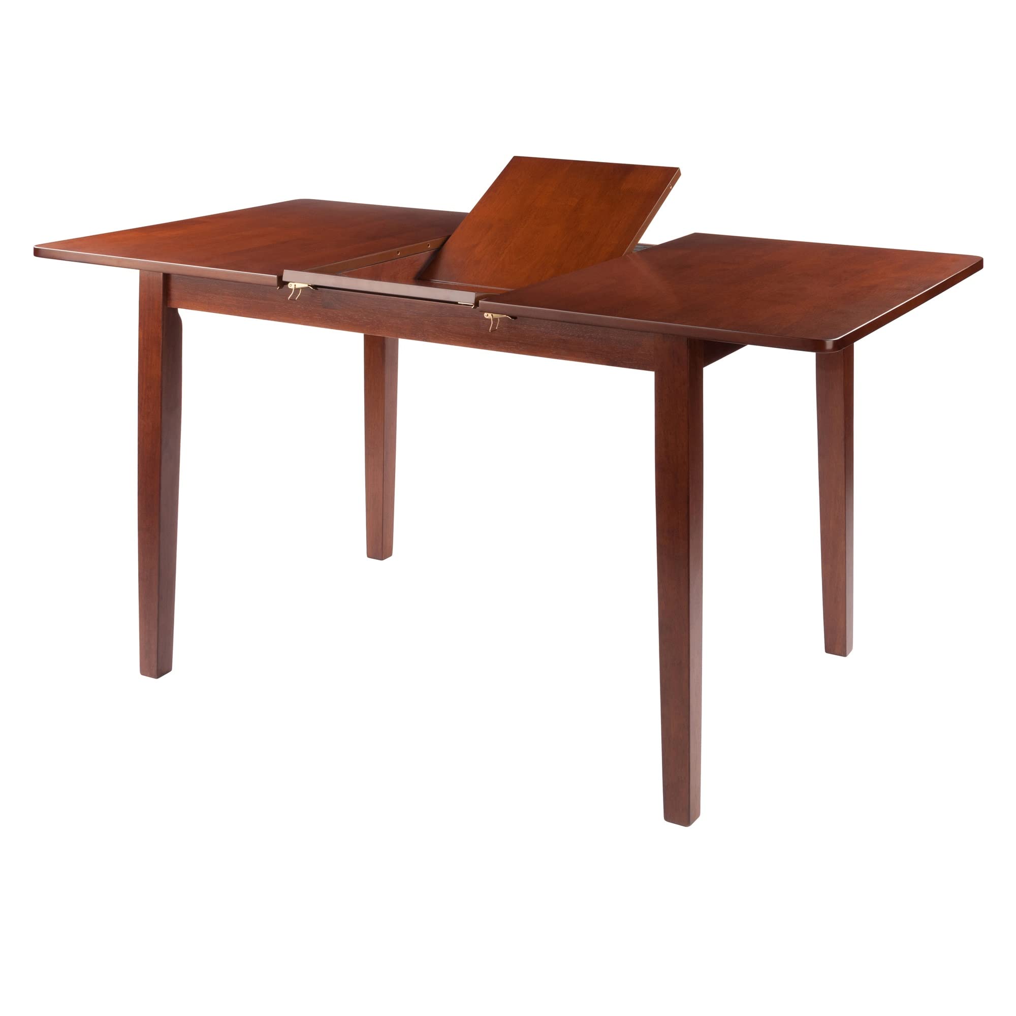 Ergode Wood Hannah Double Drop Leaf Dining Table (94457-VV) - Extendable Farmhouse Style Kitchen Table for Small Spaces, Dinner Parties & Family Gatherings