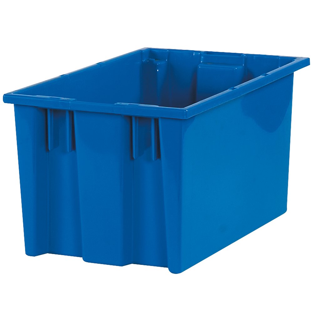 Aviditi 6-Pack Large Plastic Stackable Storage Bins - 16