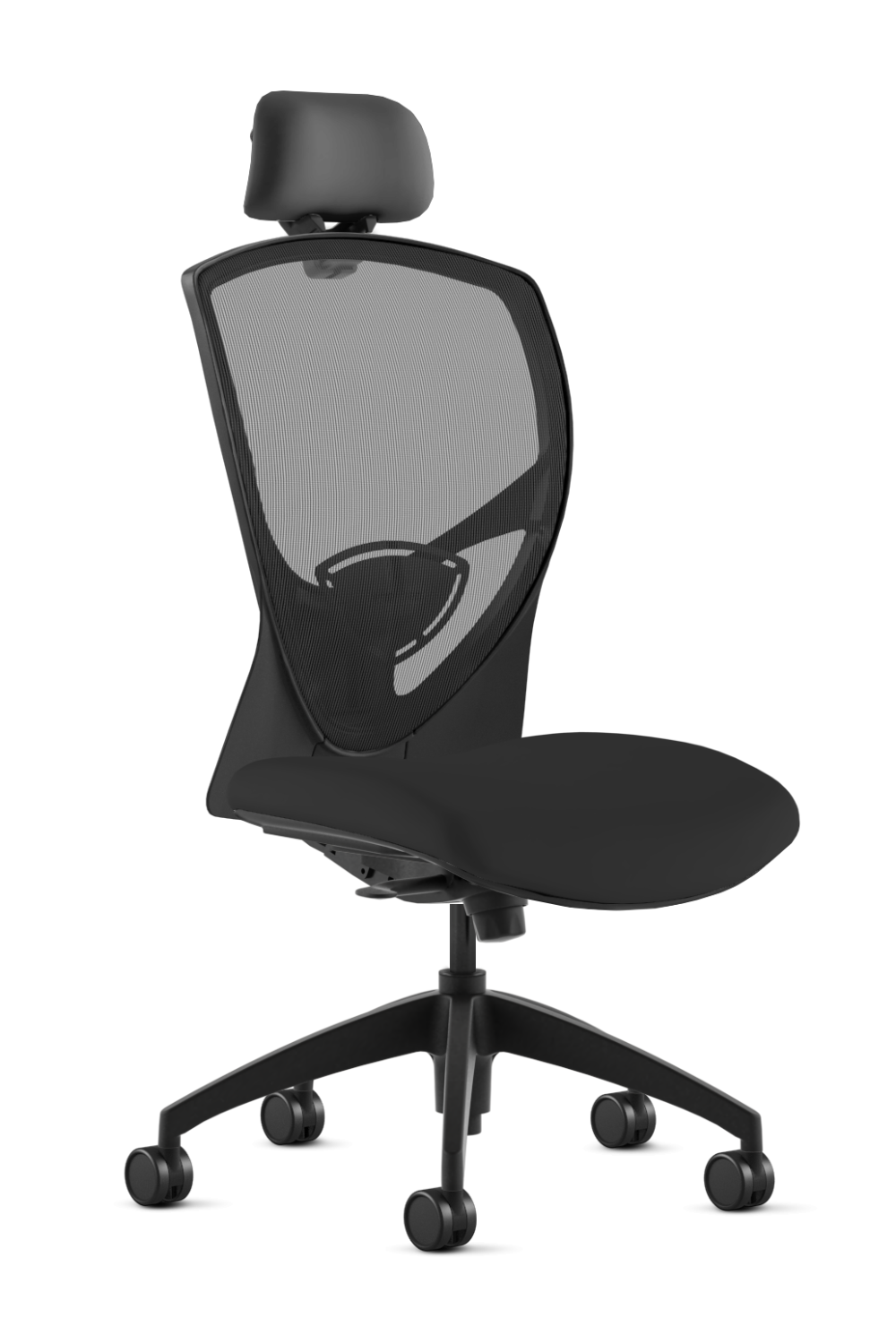 9 to 5 Theory 2180 High Back Ergonomic Office Chair with Adjustable Headrest & Seat Slider - Comfortable Task Chair for Long Hours Computer Work, Home Office & Gaming Setup