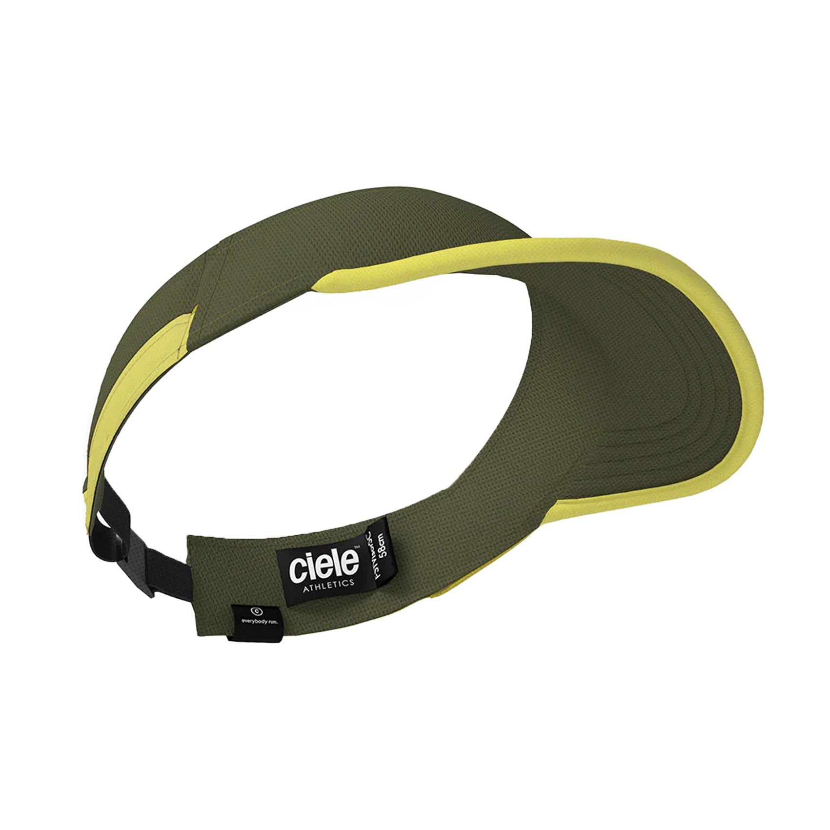 Ciele Athletics FSTVisor Dual SC Running Hat - Lightweight, Breathable Sun Visor for Men & Women - Perfect for Running, Hiking, and Outdoor Sports