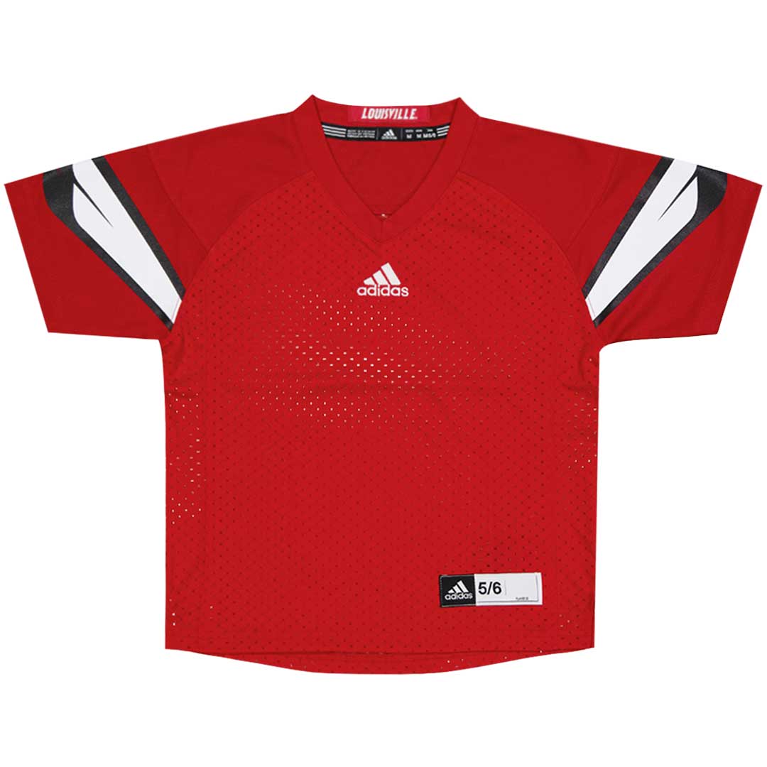 adidas Kids' Louisville Cardinals Blank Jersey (R46L2ALUE) - Youth Basketball Uniform for Fans & Players - Perfect for Games, School Events & Sports Enthusiasts