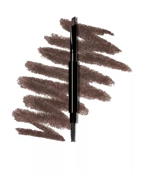 Wiffy Black Eyebrow Pencil with Brush - Waterproof, Long-Lasting, Natural Look - Perfect for Daily Makeup, Parties & Professional Use
