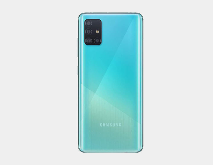 Samsung Galaxy A51 (SM-A515F/DS) 128GB 6GB RAM Dual SIM Unlocked Smartphone - Prism Crush Blue | 6.5