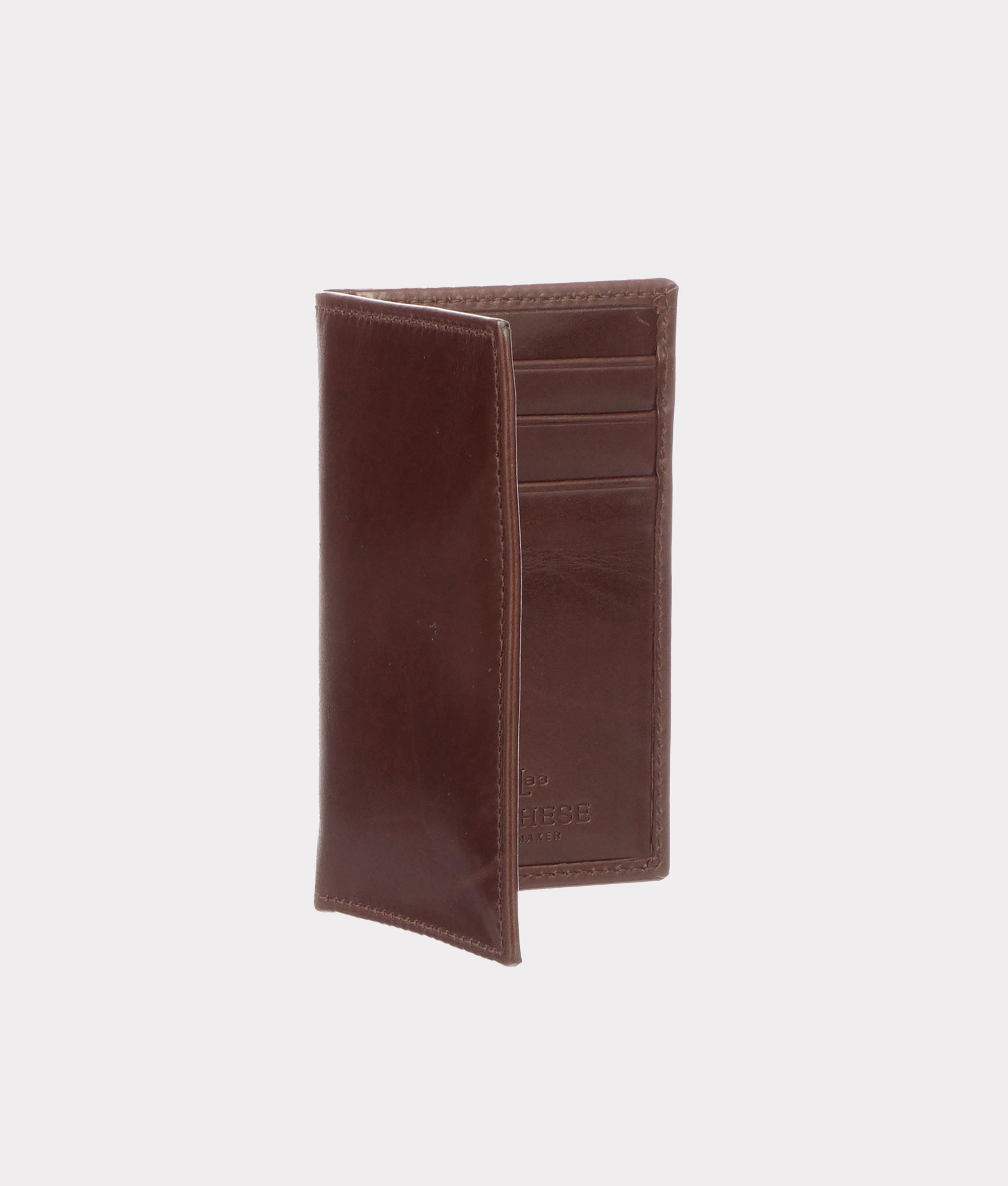 Premium Bifold Wallet for Men - Genuine Calfskin Leather - Sienna Brown - Slim RFID Blocking Wallet for Everyday Carry & Business Use