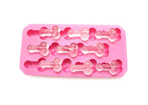 Mini Pecker Ice Cube Tray - Fun Novelty Silicone Ice Mold for Cocktails & Parties - Perfect for Bachelorette, Girls Night & Adult Humor Gifts