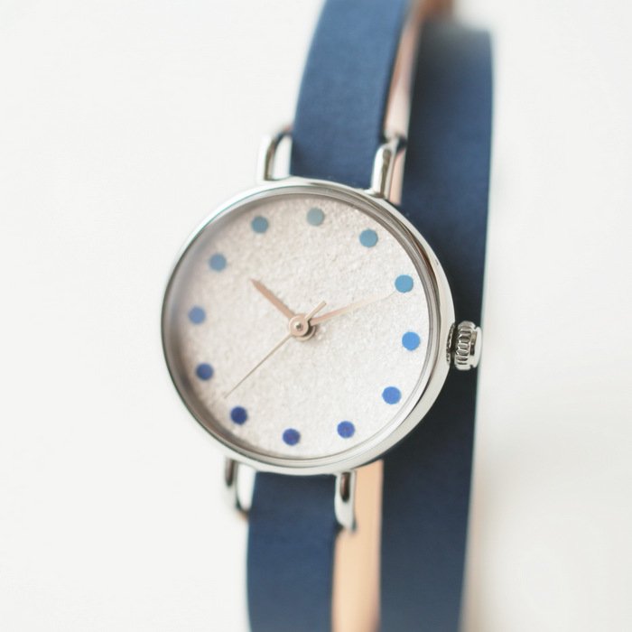 Elegant Azure Blue Women's Wristwatch - Japanese Handcrafted Quartz Watch for Women | Perfect for Office, Date Night & Special Occasions