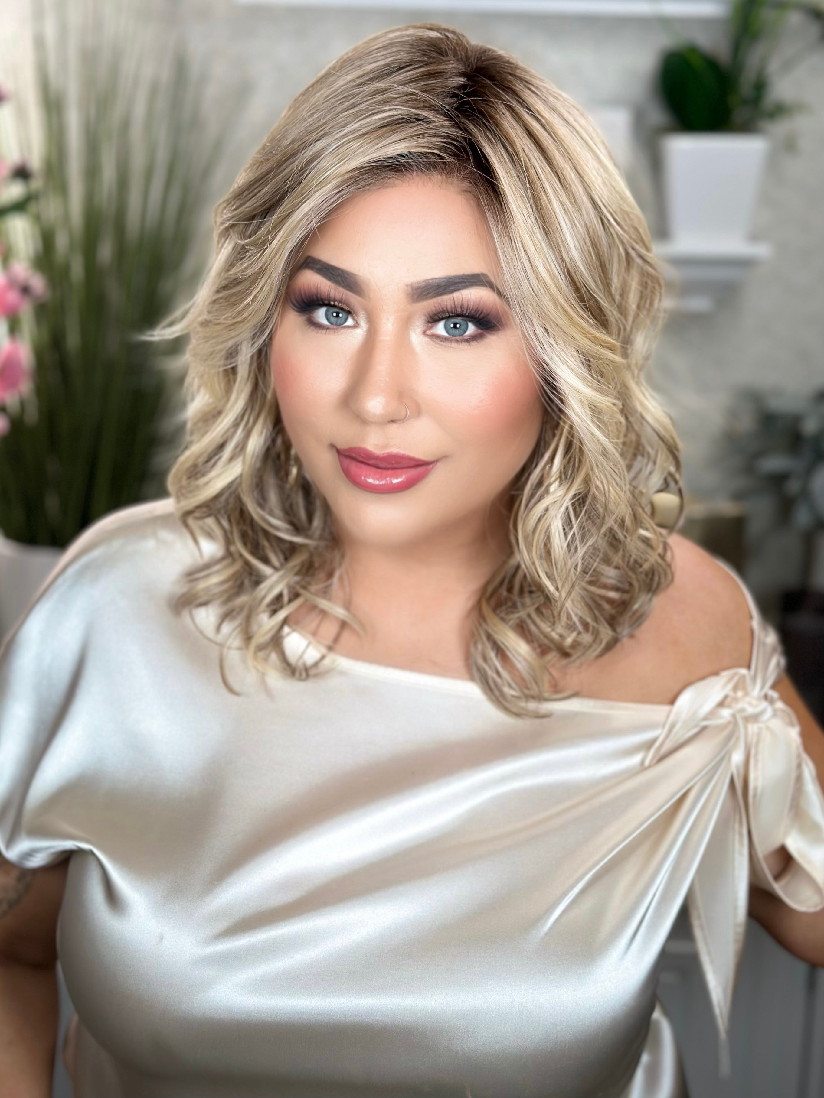 FIRST CHOICE Sunlit Beige Blonde Hair Extensions - Natural Looking Clip-Ins for Volume & Length | Perfect for Weddings, Parties & Daily Styling