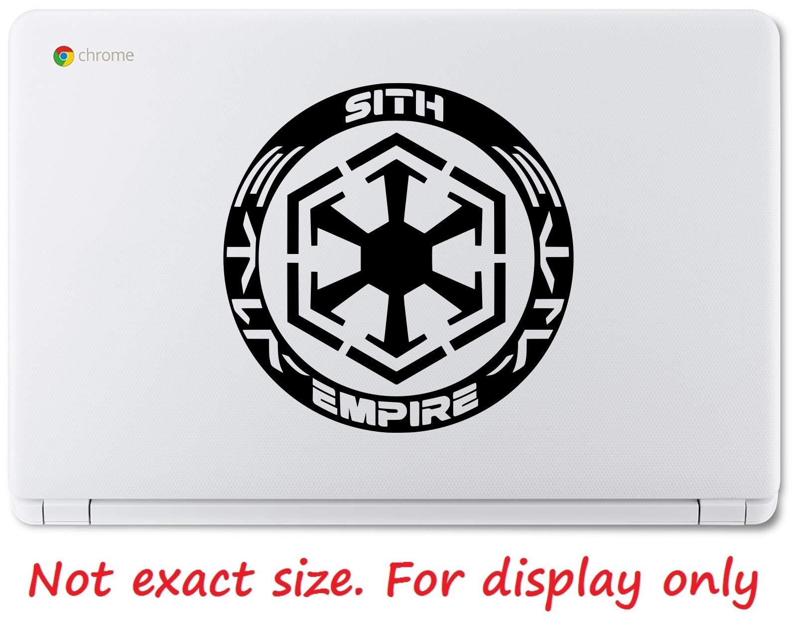 Premium Sith Empire Decal Vinyl Sticker - Matte Black 5.5 Inch for Cars, Trucks, SUVs, Vans & Motorcycles - Durable Wall & Window Graphics - Perfect for Star Wars Fans, Gaming Rooms & Vehicle Customization