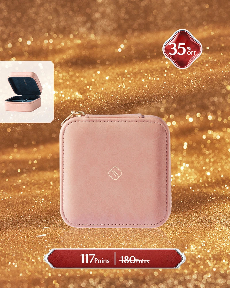 Florasis Jewel Box Makeup Set - Misty Pink Edition | Luxury Eyeshadow & Lipstick Palette | Perfect for Bridal, Party & Special Occasion Makeup