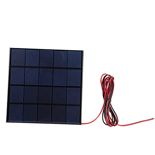 High-Efficiency Outdoor Solar Charger - Durable Polysilicon Solar Panel with Windproof & Snowproof Design for Landscape Lighting, Flashlights & Phone Charging | Perfect for Lawn Lights, Camping, Hiking & Emergency Power Supply