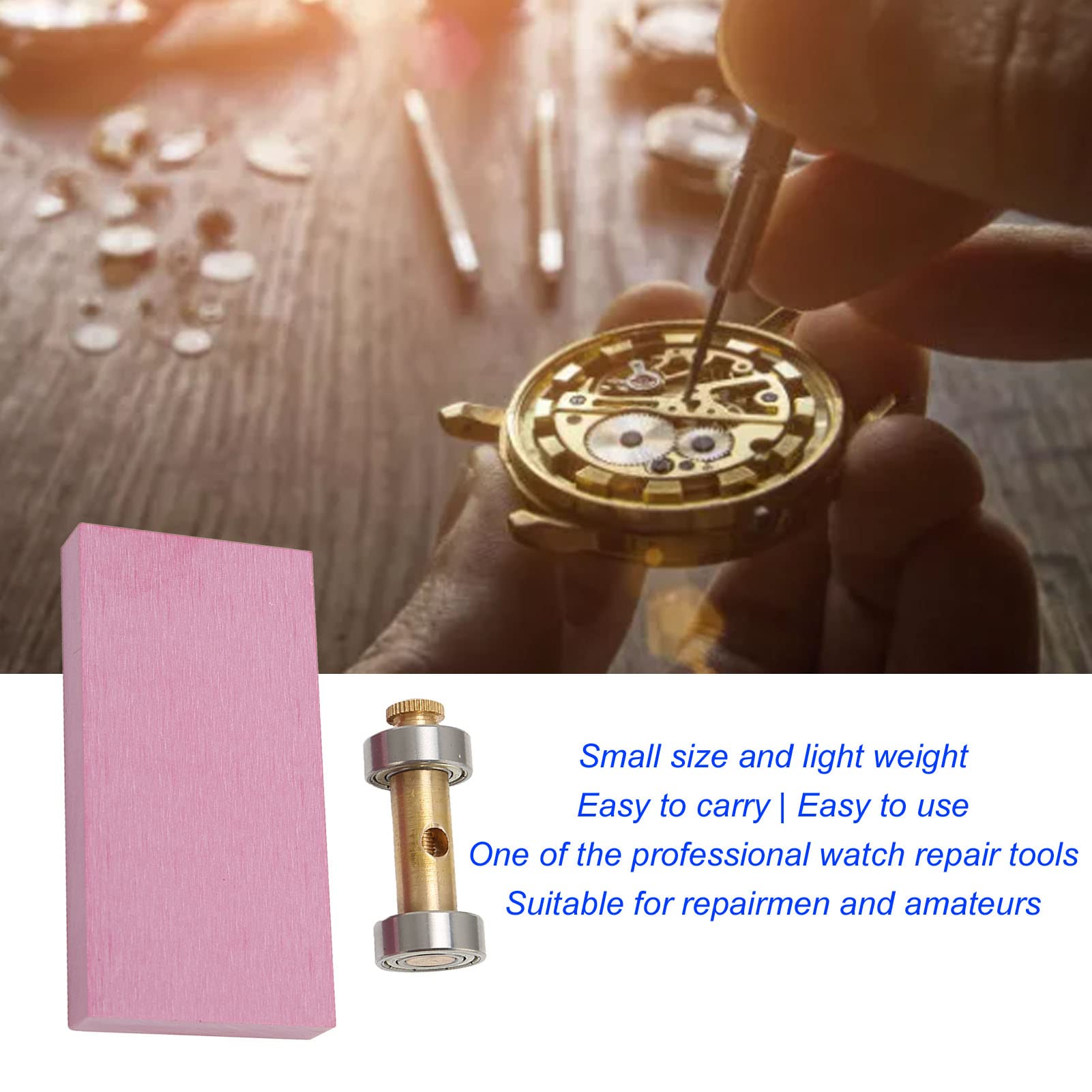 Professional Watch Repair Screwdriver Set with 3000 Grit Sharpening Stones - Adjustable Screwdriver & Sharpener Tool for Wristwatch Maintenance - Perfect for Watch Enthusiasts & DIY Repairs at Home or Workshop