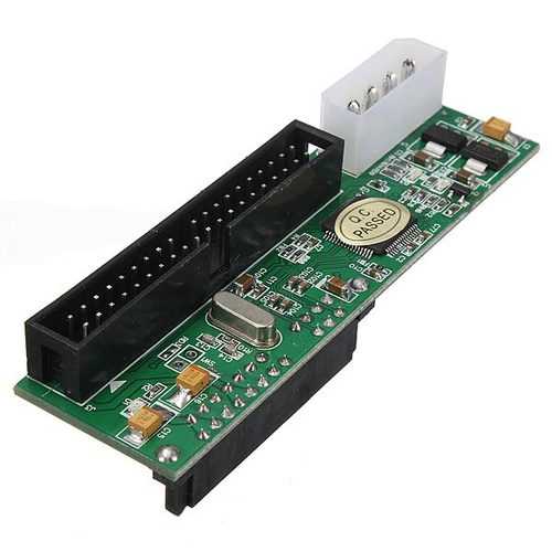 2.5/3.5 Inch 40 Pin SATA to IDE PATA Hard Drive Converter Adapter - Compatible with HDD SSD Data Recovery, PC Laptop Upgrade & External Enclosure Installation