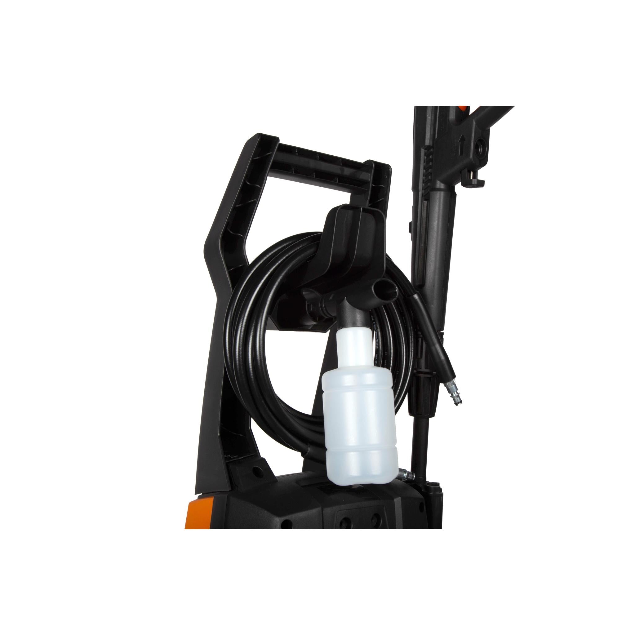 WEN PW2300 2300 PSI Electric Pressure Washer with Wheel Kit & 1.4 GPM Adjustable Flow Rate - Perfect for Home Cleaning, Driveway Washing, and Outdoor Surface Maintenance