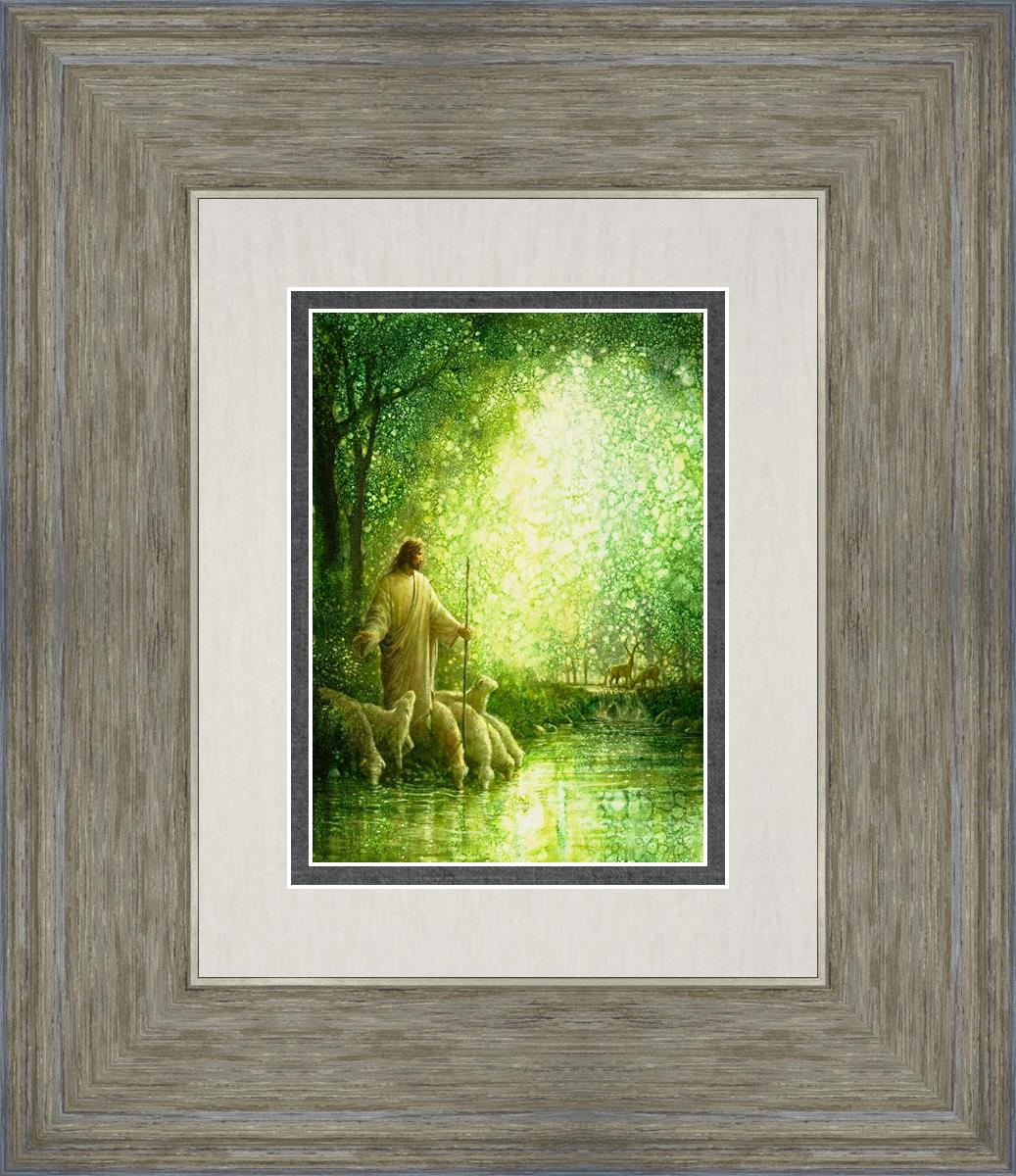 Feed My Sheep By Yongsung Kim - Inspirational Christian Wall Art for Home & Church Decor - Perfect for Living Room, Bedroom & Office