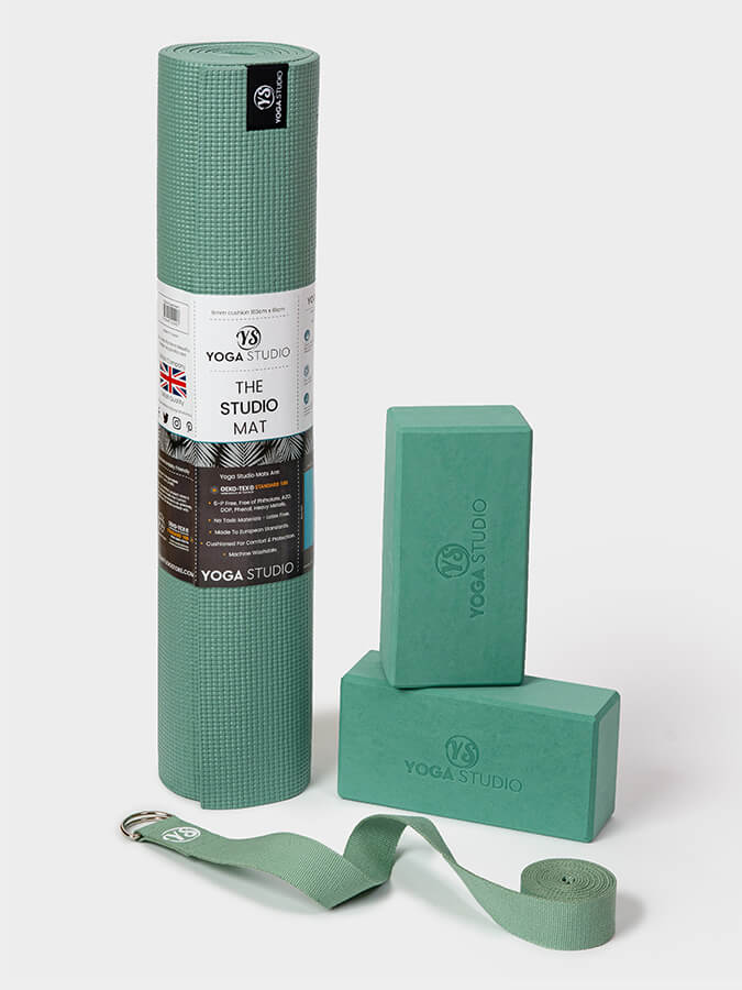 Eco-Friendly Yoga Set for Beginners | Oeko-Tex Certified Starter Kit | Perfect for Home & Studio Yoga Practice