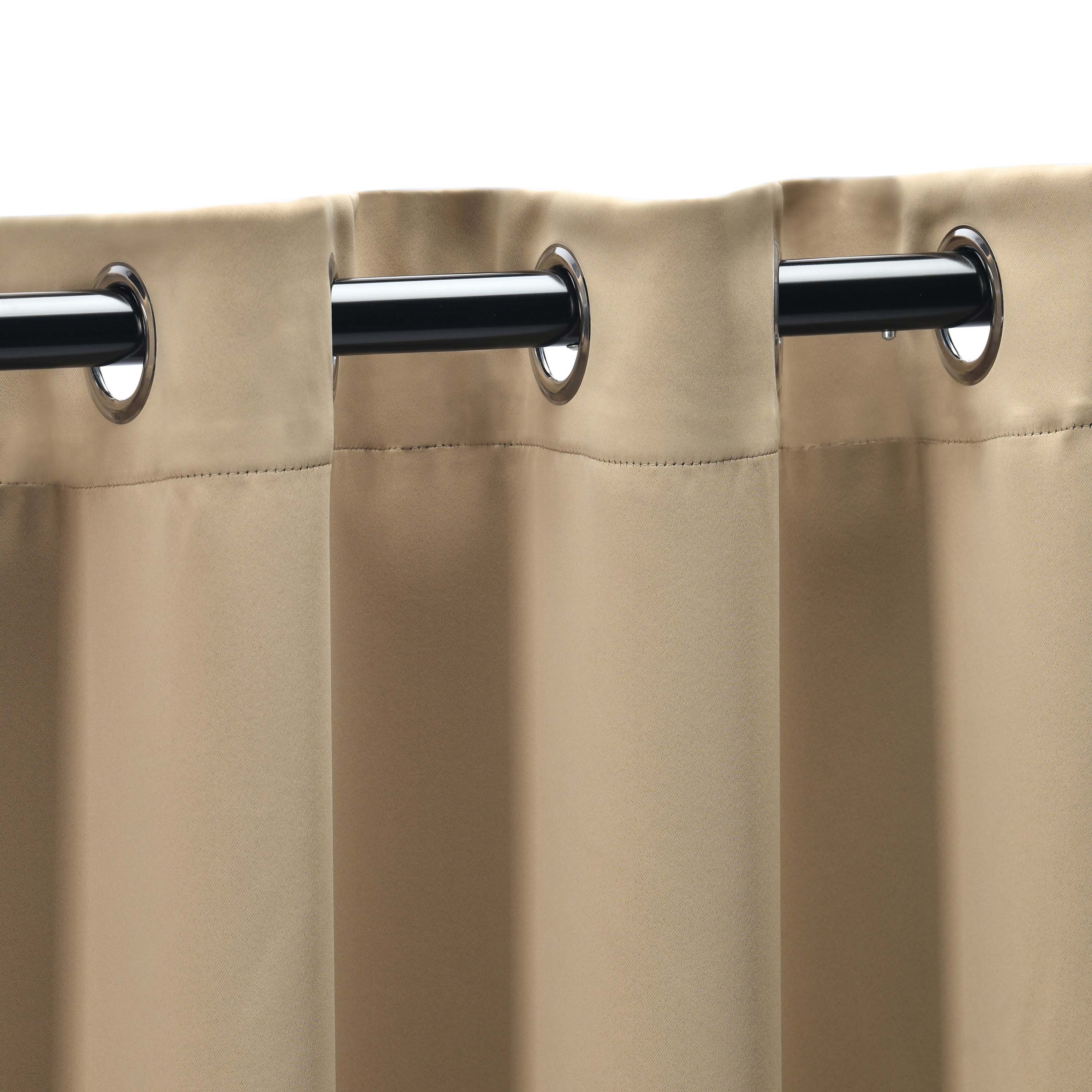 Blackout Curtains with Grommet Top - Solid Classic Modern Window Treatment for Bedroom & Living Room - Light Blocking & Noise Reducing