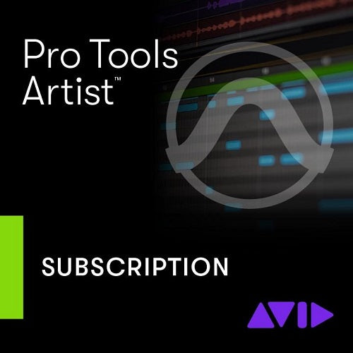 Avid Pro Tools Artist 1 Year Subscription - Professional Audio Production Software for Music & Podcast Creation